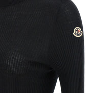 Black Virgin Wool Cardigan