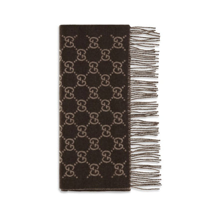 Brown Cashmere Scarf