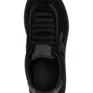 Black Calfskin Athletic Sneakers