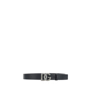 Black Calf Leather Bos Taurus Regular Belt