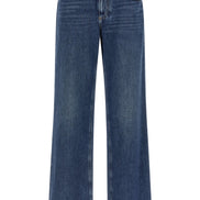 Blue Cotton Relaxed Fit Jeans