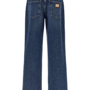 Blue Cotton Relaxed Fit Jeans
