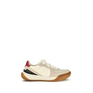 Beige Polyamide Athletic Sneakers