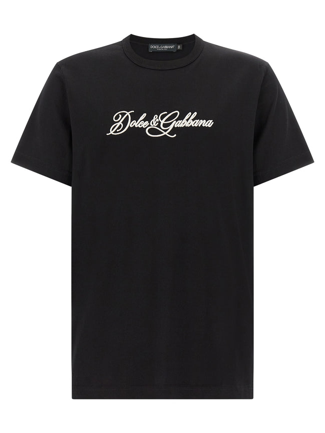 Black Cotton T-Shirt