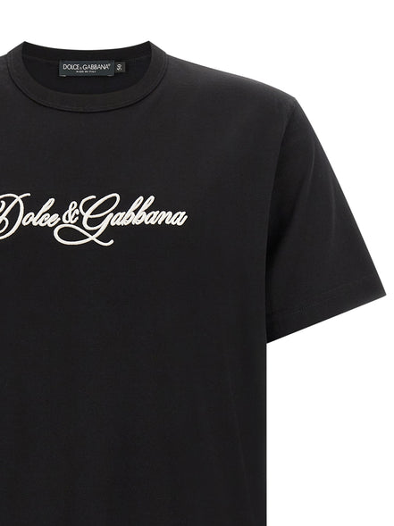 Black Cotton T-Shirt
