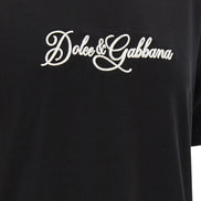 Black Cotton T-Shirt