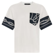 Blue Cotton T-Shirt