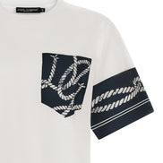 Blue Cotton T-Shirt