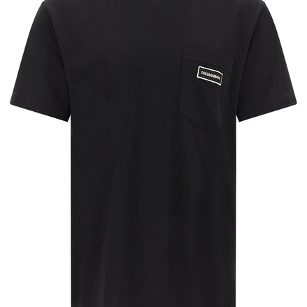 Black Cotton T-Shirt