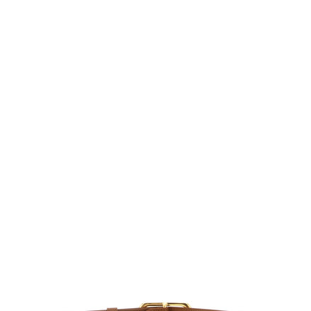 Brown Calfskin Regular Belt