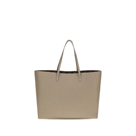 Beige Calf Leather Bos Taurus Shoulder Bag