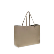 Beige Calf Leather Bos Taurus Shoulder Bag