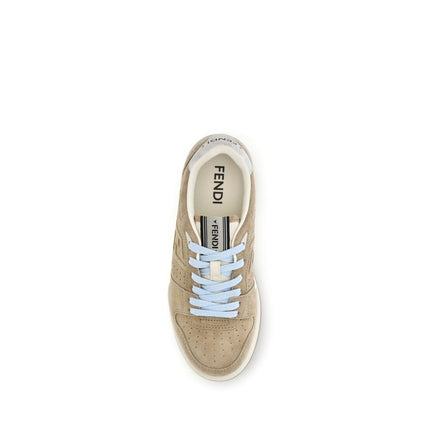 Beige Rubber Sneakers