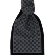 Gray Wool Scarf