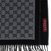 Gray Wool Scarf