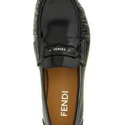 Black Calfskin Slip-On Loafers