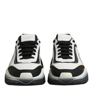White Black Daymaster Two Tone Sneaker Shoes