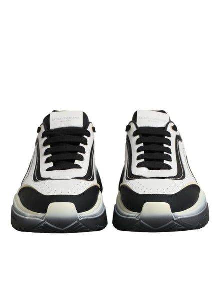 White Black Daymaster Two Tone Sneaker Shoes