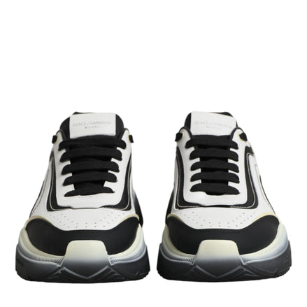 White Black Daymaster Two Tone Sneaker Shoes