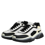 White Black Daymaster Two Tone Sneaker Shoes