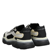 White Black Daymaster Two Tone Sneaker Shoes