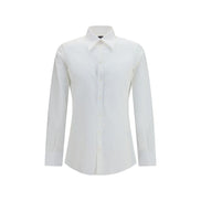White Cotton Dress Shirt