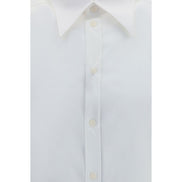White Cotton Dress Shirt