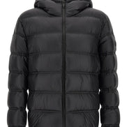 Black Polyamide Full-Length Jacket