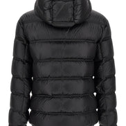 Black Polyamide Full-Length Jacket