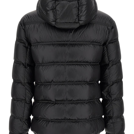 Black Polyamide Full-Length Jacket