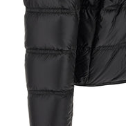 Black Polyamide Full-Length Jacket