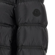 Black Polyamide Full-Length Jacket