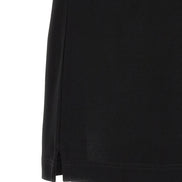 Black Cotton Polo Shirt