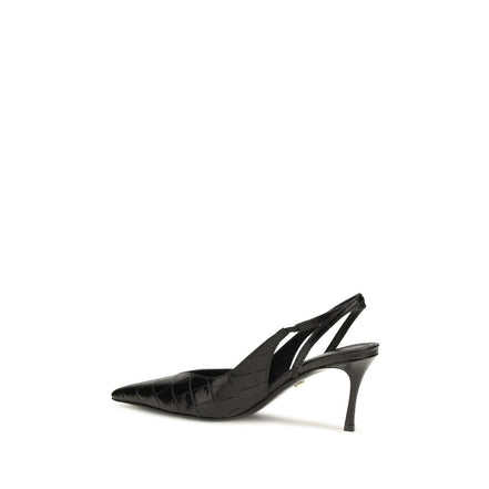 Black Calf Leather Bos Taurus Pumps