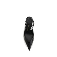 Black Calf Leather Bos Taurus Pumps