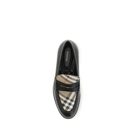 Black Lamb Ovis Aries Slip-On Loafers