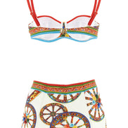 Multicolor Polyamide Bikini