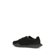 Black Calf Leather Bos Taurus Athletic Sneakers