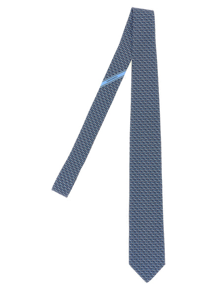 Blue Silk Scarf