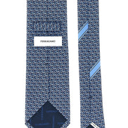 Blue Silk Scarf