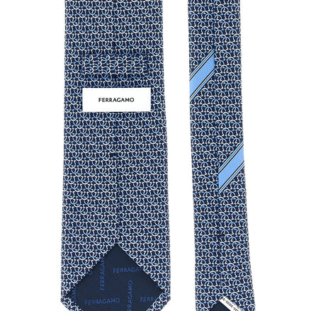 Blue Silk Scarf