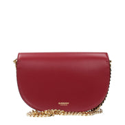 Red Leather Shoulder Bag