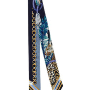 Blue Silk Foulard