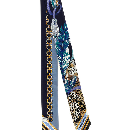 Blue Silk Foulard