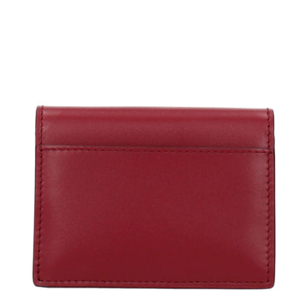 Pink Leather Cardholder