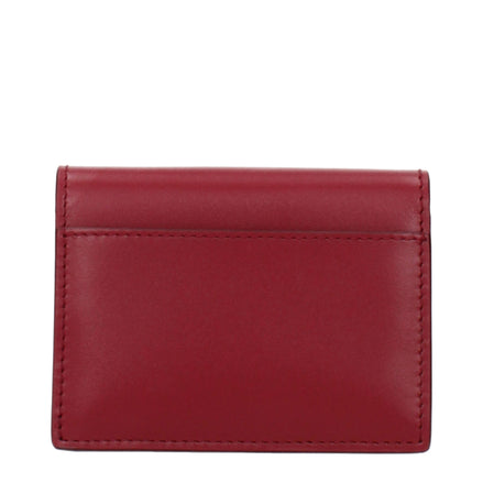 Pink Leather Cardholder