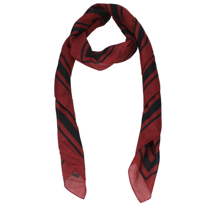 Red Cotton Foulard