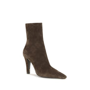 Brown Calf Leather Bos Taurus Ankle Boots