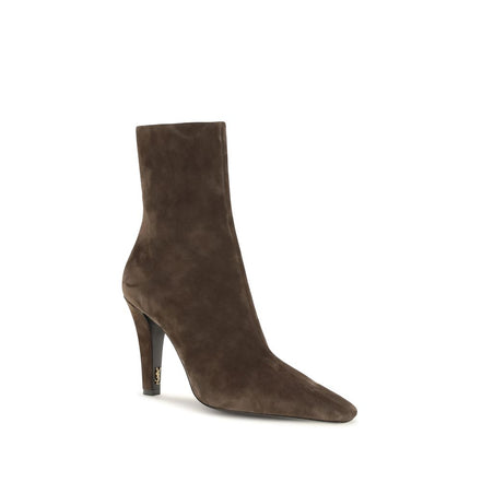 Brown Calf Leather Bos Taurus Ankle Boots