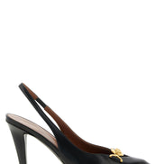 Black Lamb Leather High Heel Pumps